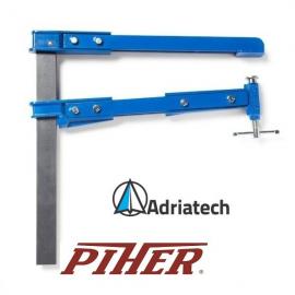 PIHER ścisk stolarski wydłużony 40K, 80 cm (PH06508)