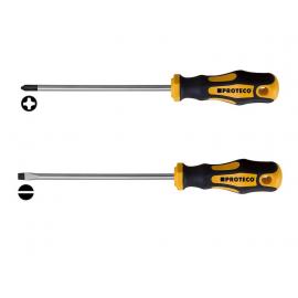 PROTECO Wkrętaki  - zestaw 8 szt płaskie i PH (10.07-990-05) 2