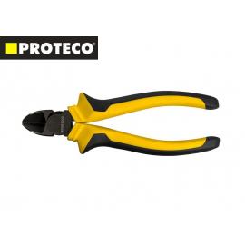 PROTECO Szczypce tnące boczne 160mm dwukomponentowe (10.02-BS160-V)