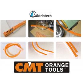 CMT Szablony do krzywizn i łuków (TMP-2000)