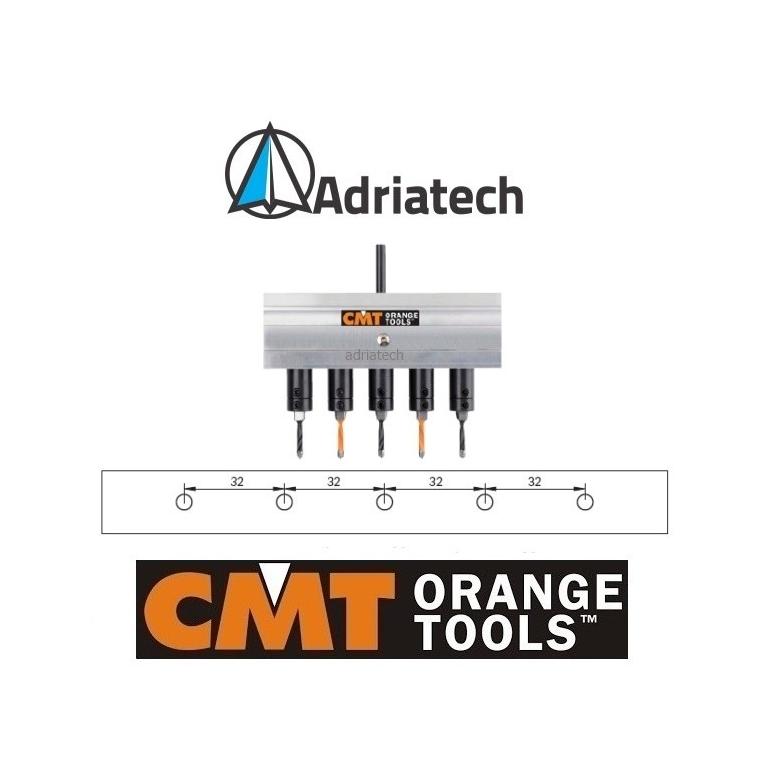 CMT Głowica wiercąca z 5-cioma wrzecionami z rozstawem 32 (CMT333-325)