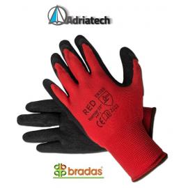 Rękawice LATEC10 czerwono-czarne, rozmiar 10 (BRLATEC10)