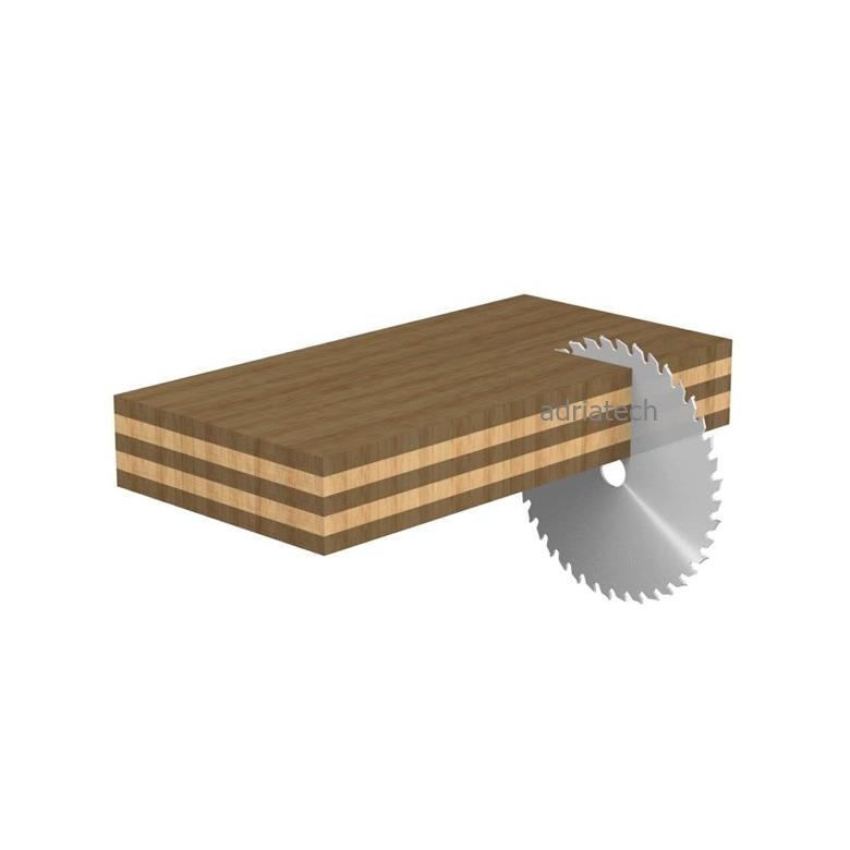 CMT Piiła chromowana wyciszona z zębem typu " na przemian skos" D-250 F-30 zębów 40  (285.640.10M)