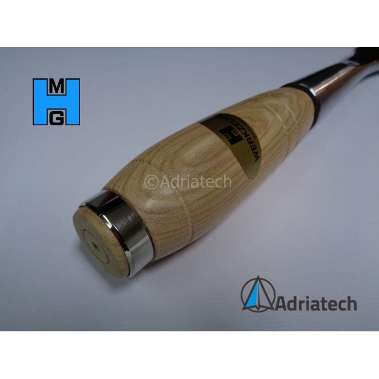 MHG GERMANY Dłuto do obróbki belek i bali 1 1/2" ostrze zaokrąglone (TIR6000.1 1/2")