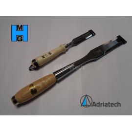 MHG GERMANY Dłuto do obróbki belek i bali 1 1/2" ostrze zaokrąglone (TIR6000.1 1/2") 2