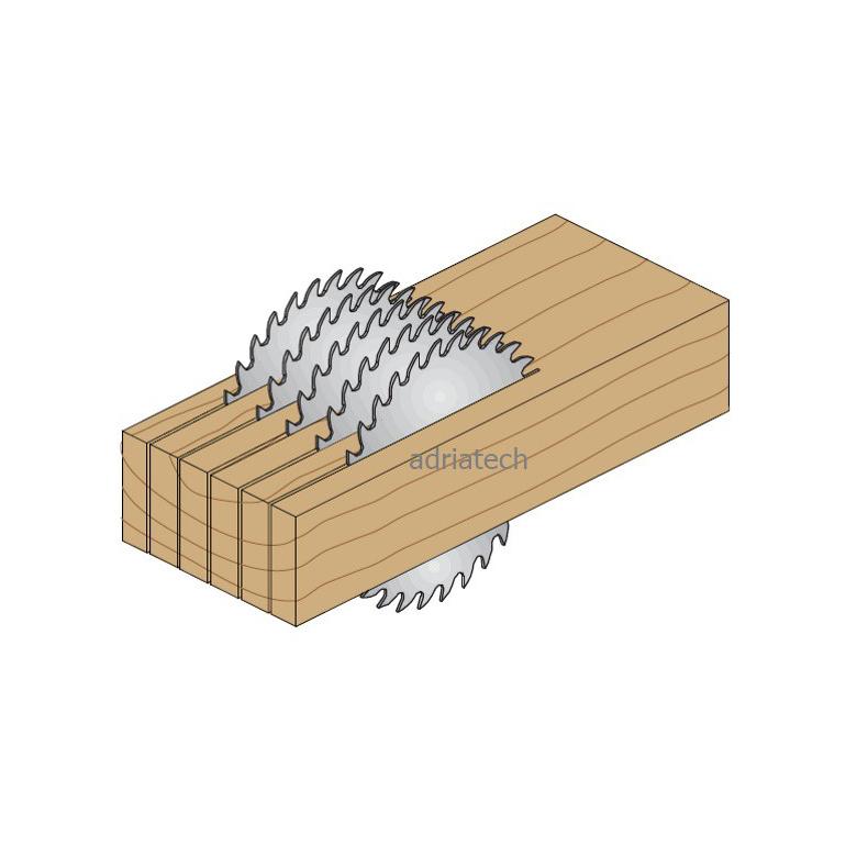 CMT Piła do wielopił o cienkim zębie 250mm (280.020.10V)