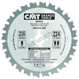 CMT Piła do cięcia wzdłużnego do elektronarzędzi D-235 F-30 zębów 24 (290.235.24M)