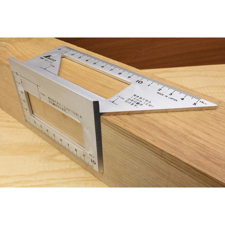 SHINWA kątownik aluminiowy narożny japoński (62113)