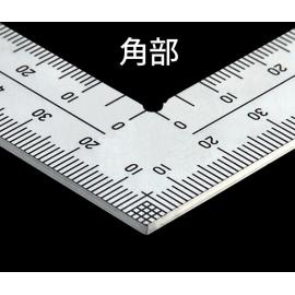 SHINWA kątownik stalowy 30 cm 8 skali inox (10421) 2