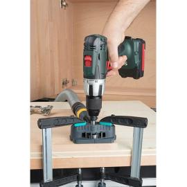 Wolfcraft przenośna prowadnica wiertarska do wierteł cylindrycznych i Forstnera (4686000) 2