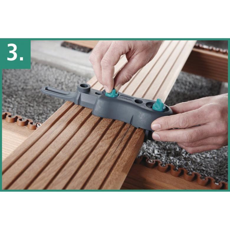 Wolfcraft Szablon do nawiercania desk tarasowych   (6960000)