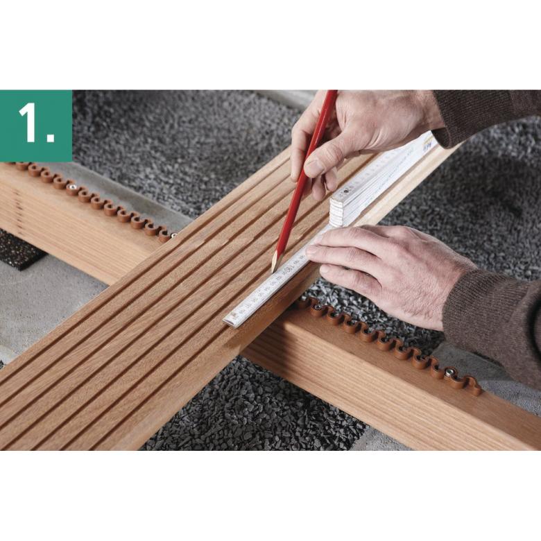 Wolfcraft Szablon do nawiercania desk tarasowych   (6960000)