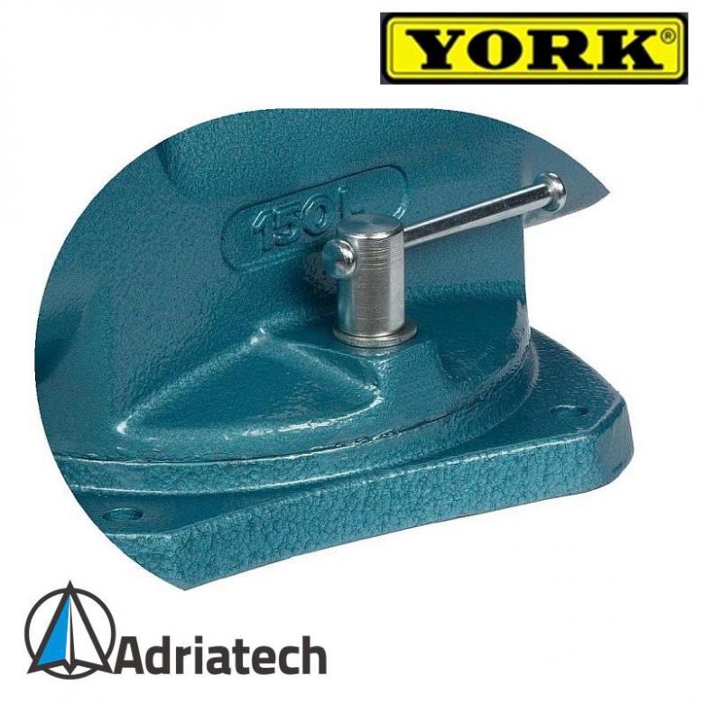 YORK Imadło warsztatowe ślusarskie pneumatyczne 150mm (150 PT Lux)