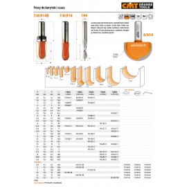CMT Frez do korytek i czasz 2
