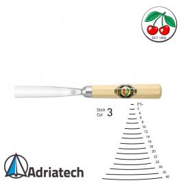 KIRSCHEN Dłuto rzeźbiarskie proste wklęsłe profil 3 szerokość 18mm (3103018)