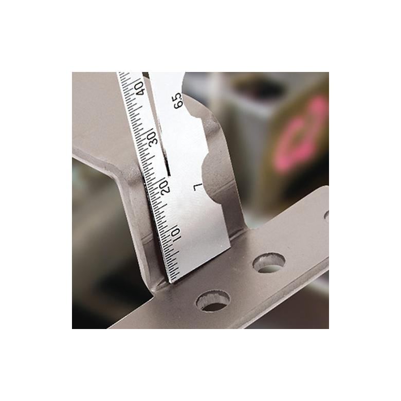 Shinwa miernik promienia średnicy 0,5-7mm 73570