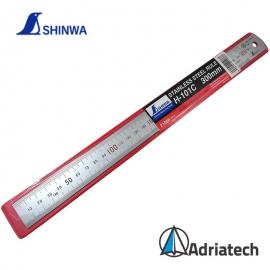 SHINWA kątomierz nastawny 30cm z podziałką aluminium (62660) 2