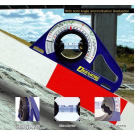 Shinwa pochyłościomierz kątomierz Blue Slant 78546 2