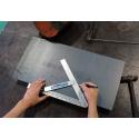 SHINWA kątomierz nastawny 30cm z podziałką aluminium (62660)