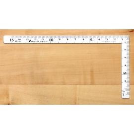 SHINWA kątownik mały stalowy 15x7,5 cm inox (12103) 2