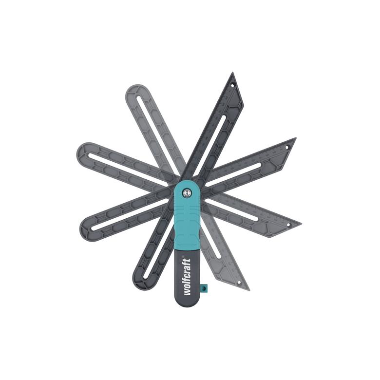 Wolfcraft kątownik do odwzorowywania kształtów narożnika pomieszczenia 6958000