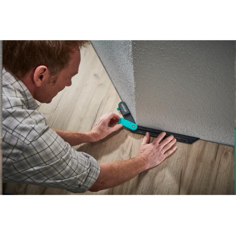 Wolfcraft kątownik do odwzorowywania kształtów narożnika pomieszczenia 6958000