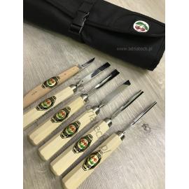 KIRSCHEN Zestaw dłuta snycerskie 6 szt w etui (3686000)