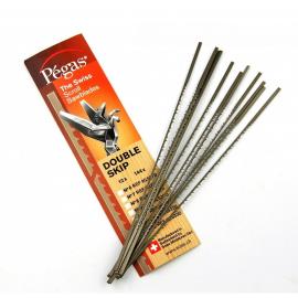 Pegas Brzeszczoty do miękkiego i twardego drewna MGT rozm. 3 130mm 12,4 zęba/cal 12 szt (90.440