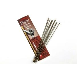 Pegas Brzeszczoty spiralne do miękkiego drewna Spiral roz. 3, 130mm 42,3 zęba/cal 12 szt (90.504 2