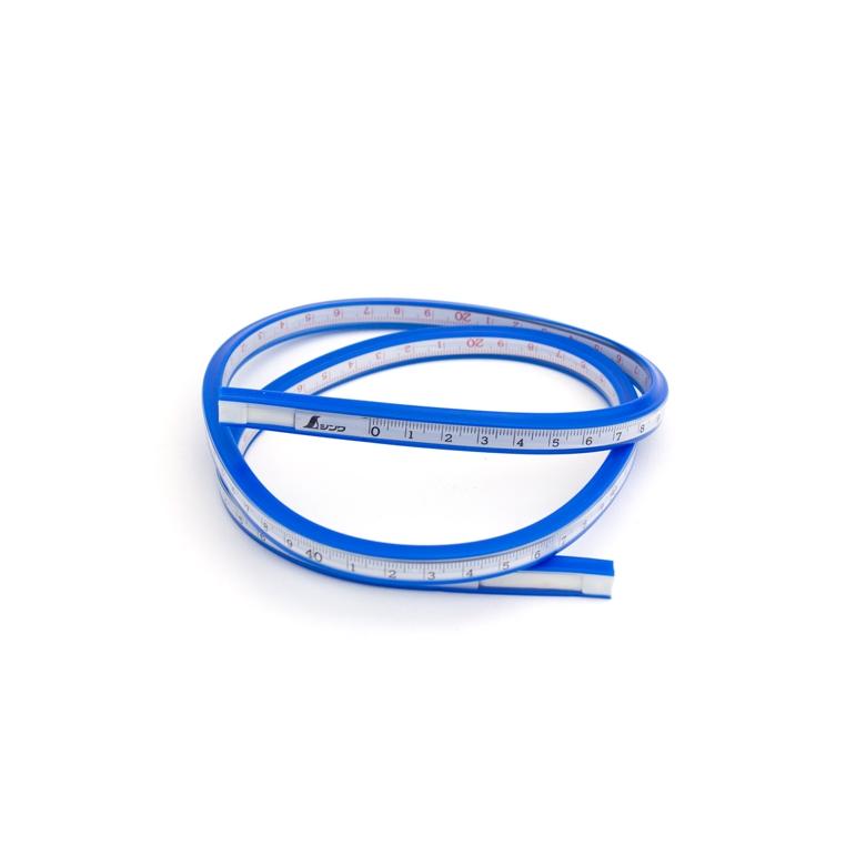 SHINWA Liniał elastyczny z podziałką 80 cm (74853)