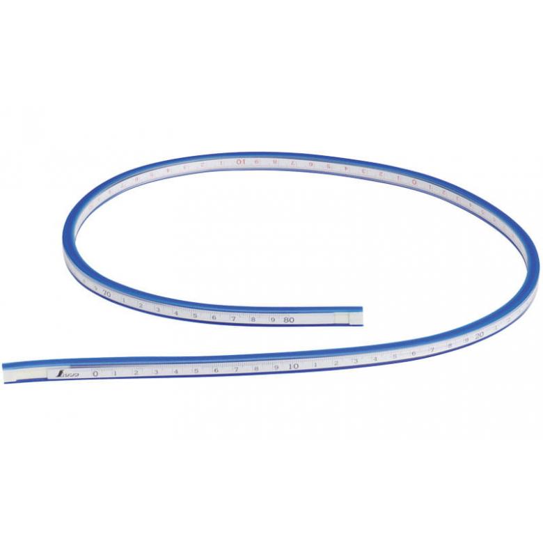 SHINWA Liniał elastyczny z podziałką 80 cm (74853)