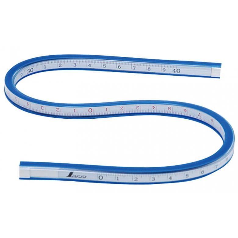 SHINWA Liniał elastyczny z podziałką 40 cm (74845)