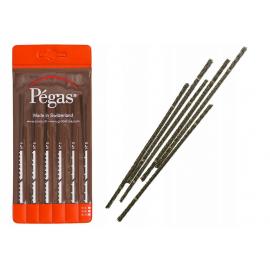 PEGAS mix brzeszczotów do drewna twardego i miękkiego różne rodzaje i wielkości 18 szt 90.6x3