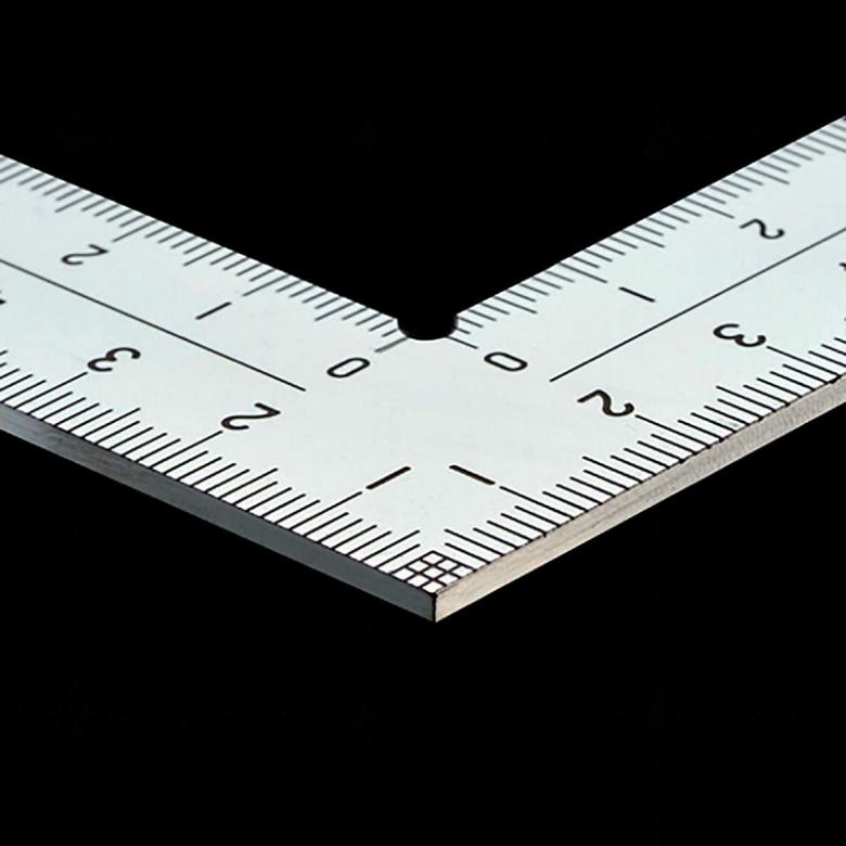 SHINWA kątownik 15 cm 8 skali stal inox (10424)