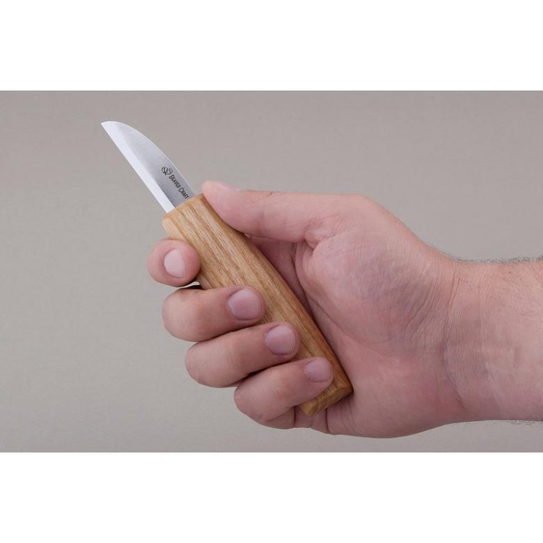 BeaverCraft Uniwersalny nóż rzeźbiarski zaokrąglone ostrze C5 (C5)