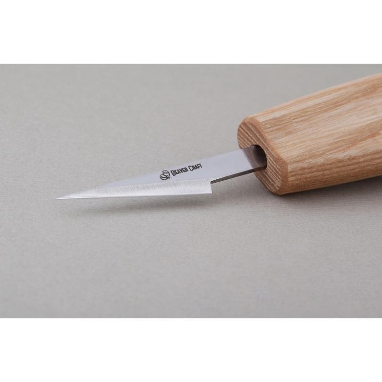 BeaverCraft Mały nóż rzeźbiarski do detali C7 (C7)