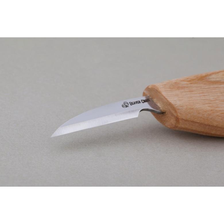 BeaverCraft Nóż snycerski do ryzowania C8