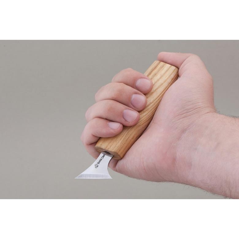 BeaverCraft Mały nóż snycerski do rzeźby geometrycznej C10s