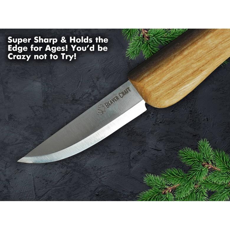 Beavercraft Zestaw do rzeźbienia Hobby ptaszek DIY01