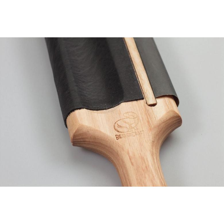 Beavercraft Dwustronna ostrzałka/polerka na drewnie do noży do łyżek LS5P1
