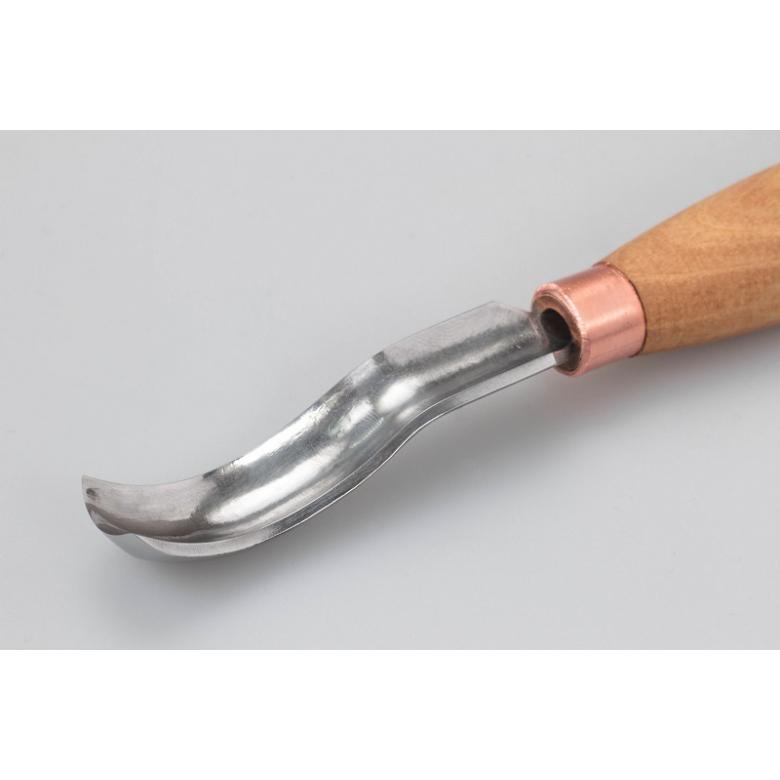 Beavercraft Dłuto rzeźbiarskie żłobak profil 8 wygięte 14mm K8a/14