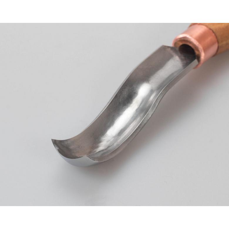 Beavercraft Dłuto rzeźbiarskie żłobak profil 8 wygięte 14mm K8a/14