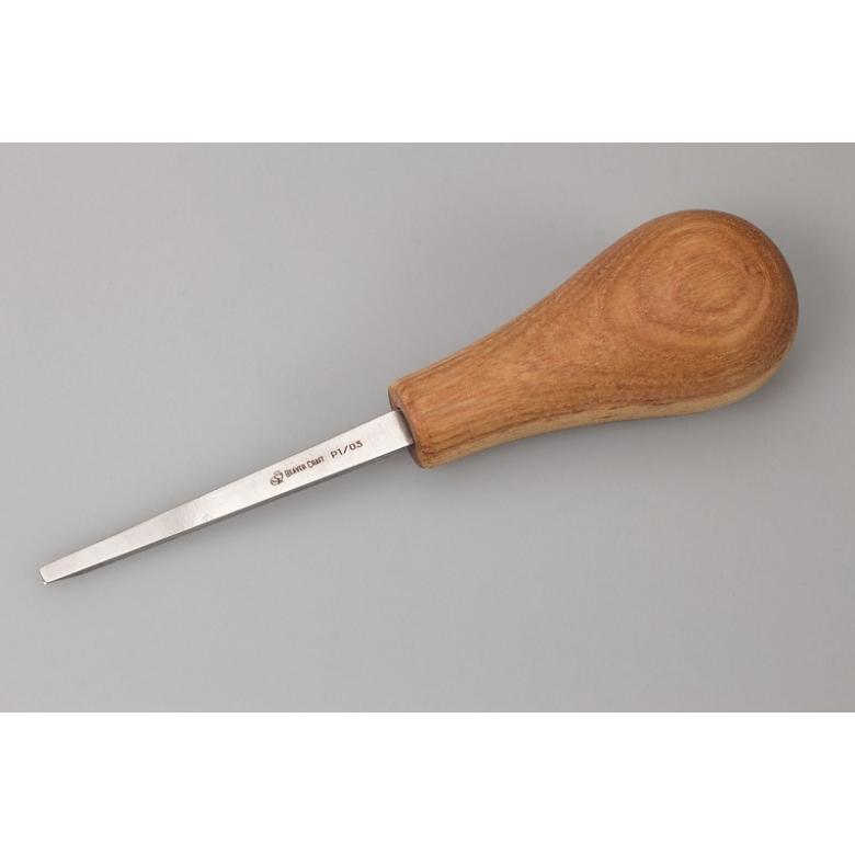 Beavercraft Dłuto do drzeworytu proste profil 1 3mm P1/03