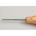 Beavercraft Dłuto do drzeworytu proste profil V 2mm P12/02