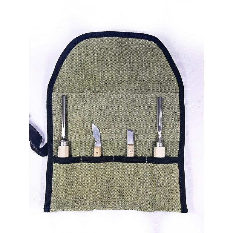 Beavercraft etui na dłuta z płótna TR4