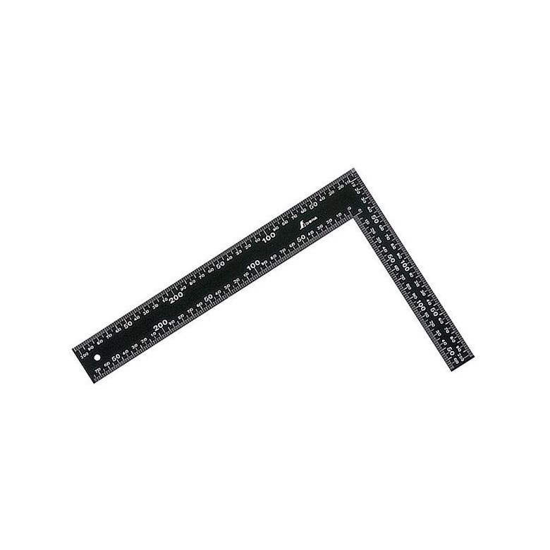 SHINWA kątownik stolarski czarny 30x20cm (62359)