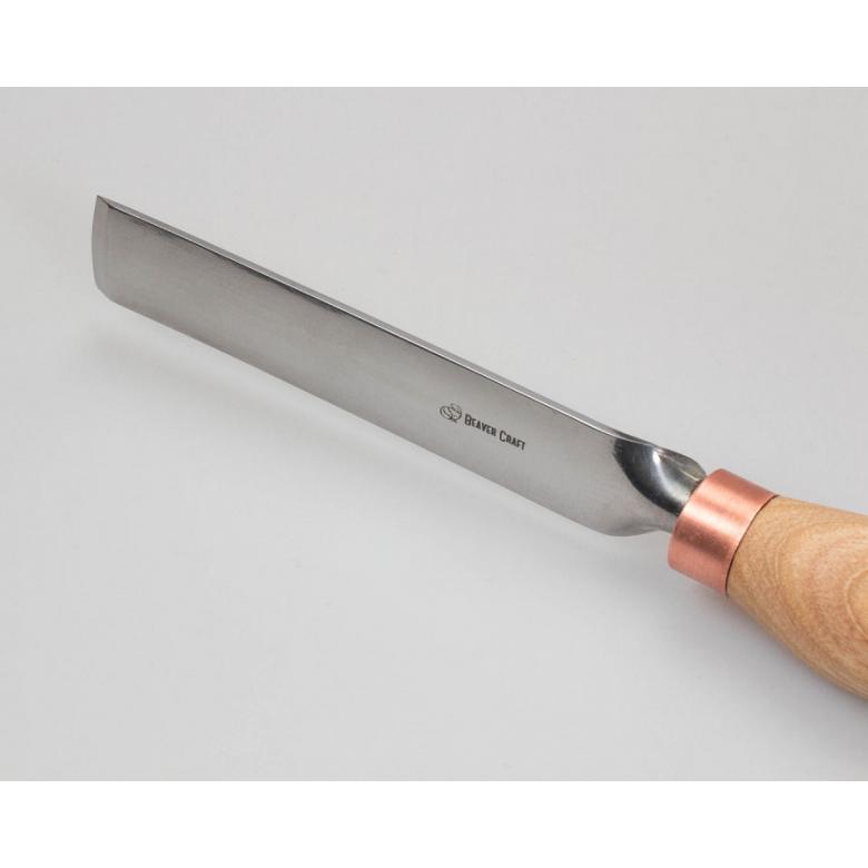 Beavercraft Dłuto rzeźbiarskie długie żłobak 20mm G3/20