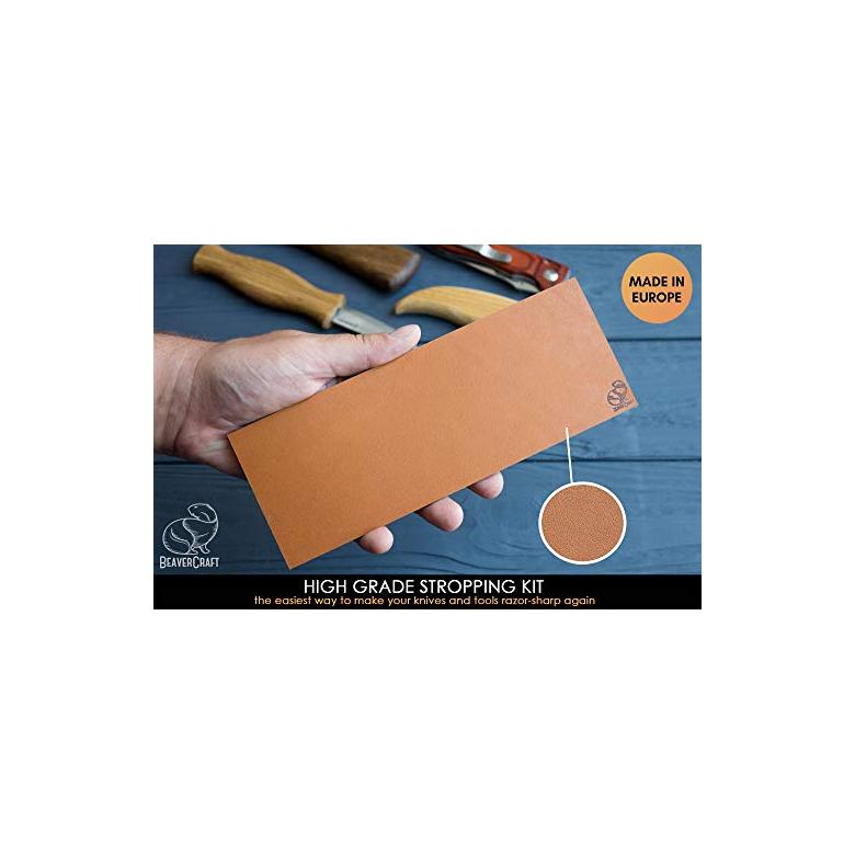 Beavercraft jednostronna polerka i 2 pasty polerskie zielona i biała 25 g LS2P11