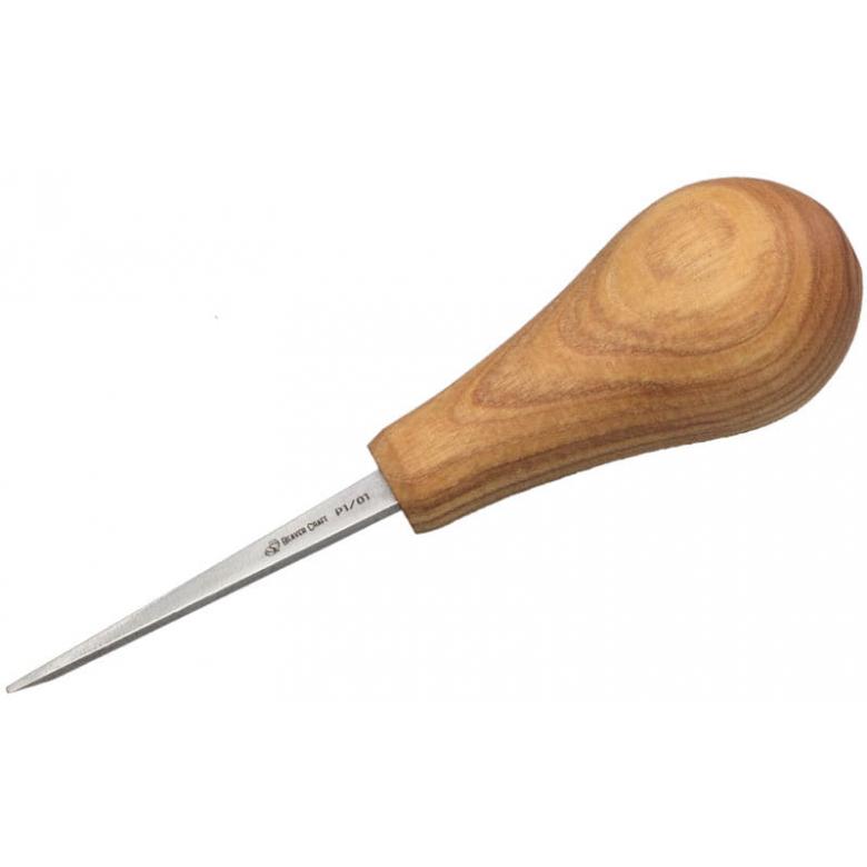 Beavercraft Dłuto do drzeworytu proste profil 1 1mm P1/01