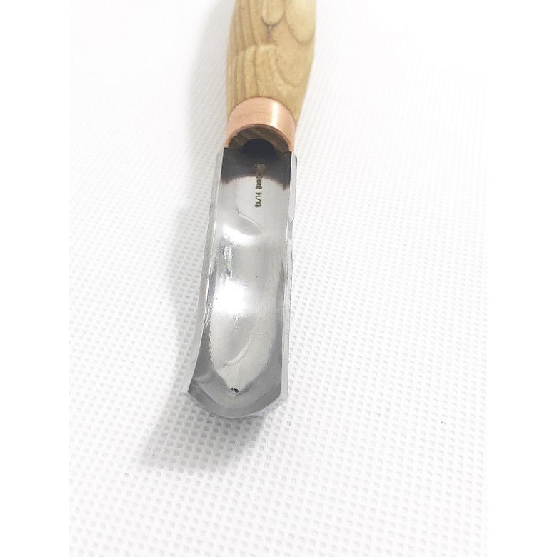 Beavercraft Dłuto rzeźbiarskie żłobak profil 8 wygięte 14mm K8a/14